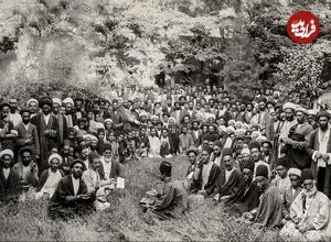 عکس| سفر در زمان؛ متحصنین مشروطه‌خواه ایرانی در سفارت عثمانی در تهران