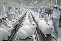 ببینید| چگونه چینی ها هزاران خرگوش را برای تولید گوشت پرورش می دهند؟