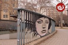 تصاویر؛ هنر خیابانی؛ شاهکارهای خلاقانه‌ای که میان «نرده‌ها» پنهان شده‌اند