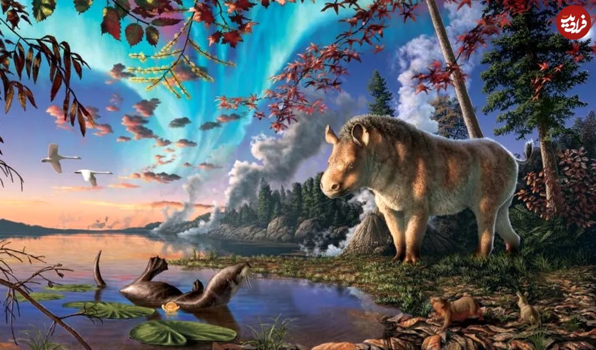 کشف فسیل «کرگدن بیشاخ» که 23 میلیون سال پیش در «گودال شهابسنگ» مرده بود