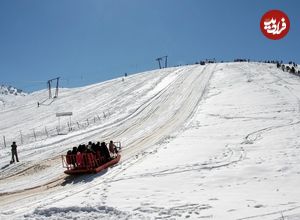 (عکس)‌ سفر به ایران قدیم؛ قدیمی‌ترین پیست اسکی ایران