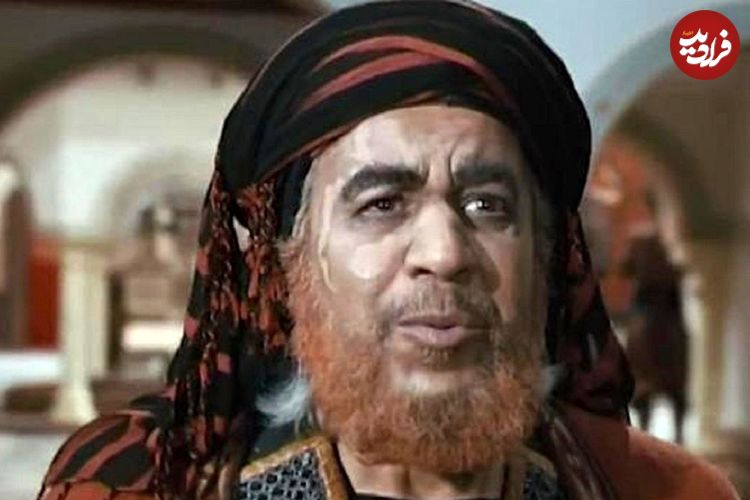 عکس؛ سفر در زمان؛ «شمر» سریال مختار در یک قهوه خانه سنتی؛ سال 1403
