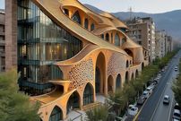 تصاویر؛ شاهکار معماری با الهام از کویر و هنر ایرانی