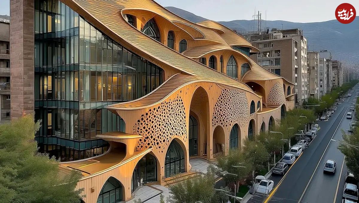 تصاویر؛ شاهکار معماری با الهام از کویر و هنر ایرانی