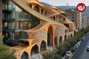 تصاویر؛ شاهکار معماری با الهام از کویر و هنر ایرانی
