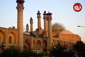 (عکس) سفر به تهران قدیم؛ این مسجد زمان قاجار در تهران ساخته شد