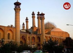 (عکس) سفر به تهران قدیم؛ این مسجد زمان قاجار در تهران ساخته شد