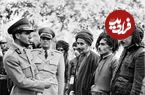 عکس؛ سفر در زمان؛ «محمدرضا پهلوی در کودکی و در کنار 5 افسر جوان ارتش»؛ دهه 1300