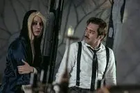 عکس| سفر زمان؛ ژست جالب «مهناز افشار و بهرام رادان» در پشت‌صحنه «آشفته‌گی»؛ سال 97