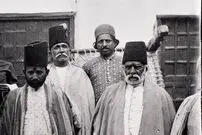 عکس| سفر زمان؛ مردان ایرانی در دوران قاجار با «خال هندی»