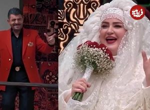 ببینید؛ اجرای آهنگ گوگوش توسط محمود شهریاری در عروسی نعیمه نظام‌دوست