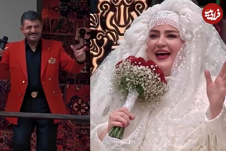 ببینید؛ اجرای آهنگ گوگوش توسط محمود شهریاری در عروسی نعیمه نظام‌دوست