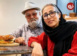 عکس| سفر زمان؛ «اکبر عبدی و معصومه قاسمی» در روز عروسی شان؛ سال 65