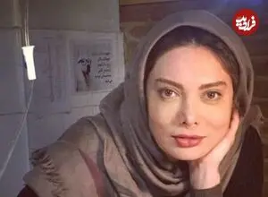 عکس| سفر زمان؛ «نگار فروزنده و دانیال حکیمی» در حال پیتزا خوردن در یک فست فودی؛ سال 74