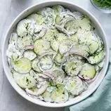 سالاد خامه ای خیار؛ تجربه ای متفاوت و خوشمزه