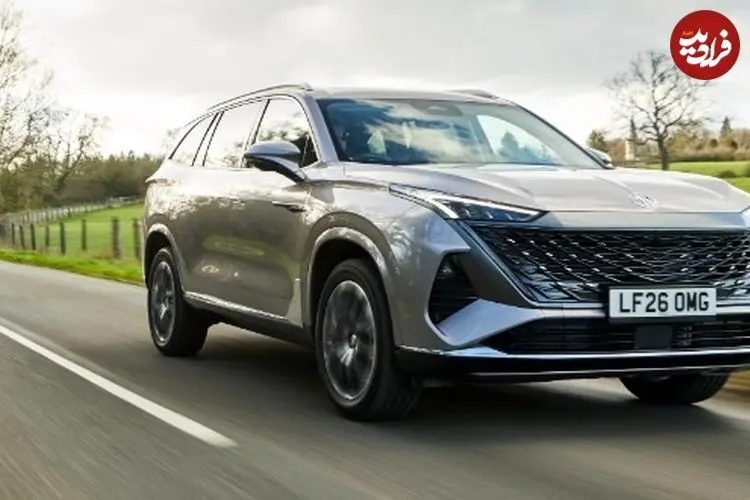 تصاویر| شاسی بلند هیبریدی هفت نفره MGS9 با انبوهی از ویژگی‌های لوکس معرفی شد