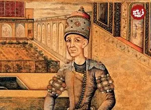 عکس| سفر زمان؛ منظرۀ «قصر آقامحمدخان قاجار» در شیراز در دوران ناصرالدین شاه