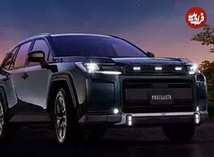 تصاویر| شاسی‌بلند محبوب تویوتا با ظاهر خاص به خانه رسید