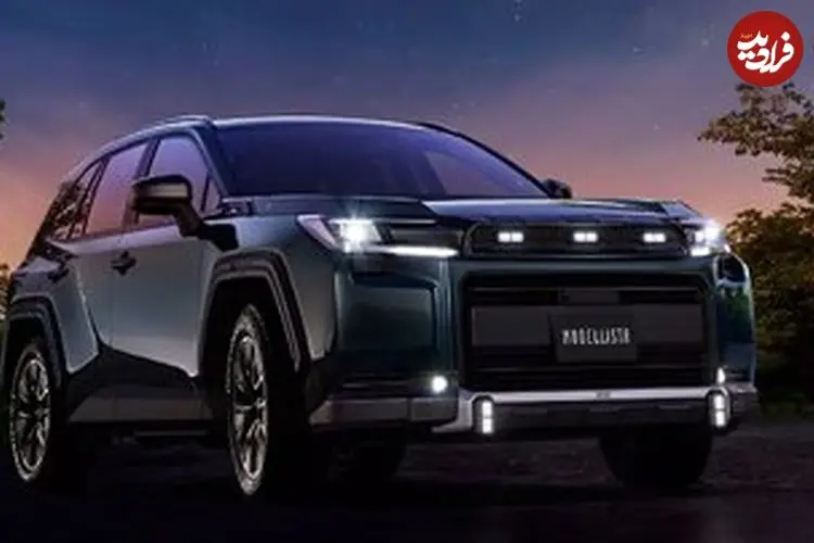 تصاویر| شاسی‌بلند محبوب تویوتا با ظاهر خاص به خانه رسید