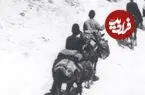 عکس| سفر زمان؛ «اردوی همایونی ناصرالدین شاه» در حال عبور از «جاده چالوس»