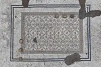 موزاییک 1600 سالۀ رومی که شبیه یک «فرش» است