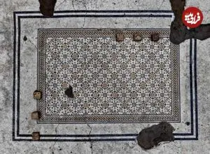 موزاییک 1600 سالۀ رومی که شبیه یک «فرش» است