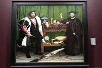 معمای نقاشی 500 ساله‌ای که نباید از «رو به رو» به آن نگاه کنید!