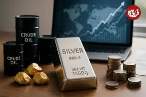قیمت انس طلا، نقره، مس و نفت امروز پنجشنبه 4 تیر 1405
