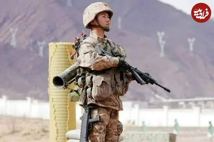 تصویر سرباز چینی سروصدا به پا کرد: ارتش چین با کوله‌باری از سلاح و پهپاد وارد میدان می‌شود