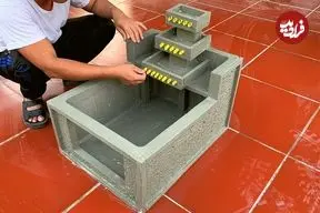 ببینید| آموزش ساخت یک آکواریوم ساده با فوم و سیمان