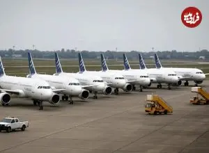 تصاویر؛ پرتوهای کیهانی چگونه ناوگانی از هزاران هواپیما را زمین‌گیر کردند؟