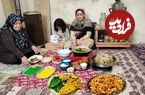 ببینید؛ غذای روستایی در ایران؛ نحوه پخت خوراک و ترشی با کنگر