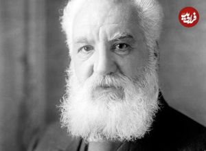 عکس| سفر در زمان؛ «الکساندر گراهام بل» در جمع همکاران اش در سالگرد تلفن بل؛ سال 1294