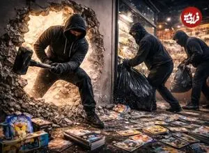 ببینید| لحظه به سرقت بردن کارت‌های پوکمون به ارزش ۲۰,۰۰۰ دلار از فروشگاهی در کالیفرنیا 