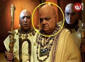 (تصاویر) تیپ و چهره «آنخ‌ماهو» سریال یوسف پیامبر در 60، 65 و 75 سالگی