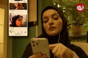 عکس| سفر در زمان؛ «خانم دکتر پذیرش» سریال کلینیک رویا در پشت صحنه سریال بی نشان؛ سال 1403