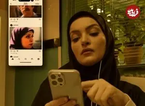 عکس| سفر در زمان؛ «خانم دکتر پذیرش» سریال کلینیک رویا در پشت صحنه سریال بی نشان؛ سال 1403