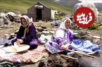 ببینید؛ غذای عشایری در ایران؛ پخت نان سنتی روی ساج و تهیه کره سنتی