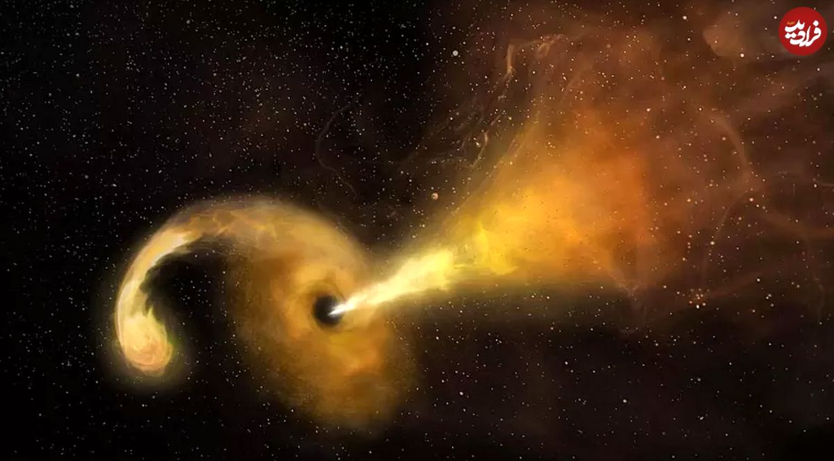  اخترشناسان بلعیده شدن یک ستاره غول‌پیکر توسط سیاهچاله «باربی ترسناک» را ثبت کردند 