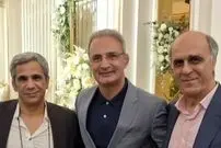 عکس| سفر زمان؛ «امیررضا خادم» در کنار «ناصر ملک مطیعی» در یک مراسم؛ سال 85