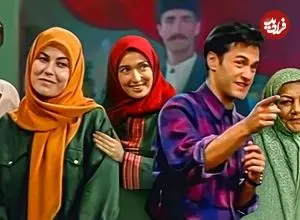 ببینید| سفر در زمان؛ شوخی های «رامبد جوان» با «خسرو شکیبایی و حمیده خیرآبادی»؛ سال 75