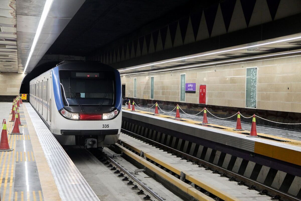 تصویری از  متروی تهران که پربازدید شد
