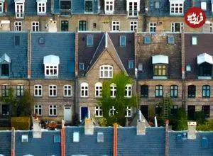 تصاویر؛ نمای هوایی از محله سیب‌زمینی در کپنهاگ دانمارک! 