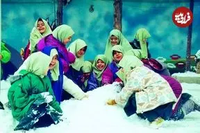 تصاویر؛ سفر در زمان؛ روزی روزگاری، تهران برفی