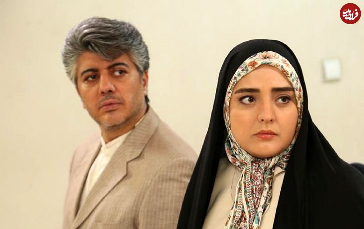 عکس؛ سفر در زمان؛ «بازیگر نقش ستایش در کنار باران سریال آوای باران»؛ سال 94
