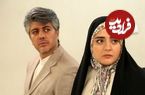 عکس؛ سفر در زمان؛ «بازیگر نقش ستایش در کنار باران سریال آوای باران»؛ سال 94