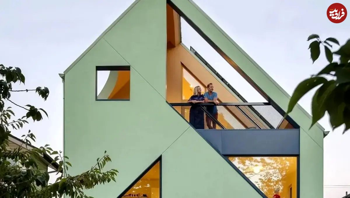 تصاویر؛ خانهای از جنس هندسه و خاطره: شاهکار مهندسی و هنر