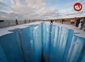 شاهکارهای «نقاشی سه‌بعدی» که خیابان‌ها را به دروازه‌های دنیای زیرزمین تبدیل کرده‌اند