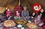 ببینید| غذای روستایی در افغانستان؛ پخت نان و سیب زمینی در تنور در کوهستان