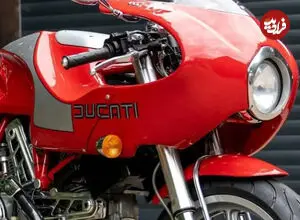 تصاویر| موتورسیکلت کمیاب دوکاتی MH900e ؛ مرکز توجه کلکسیونرها